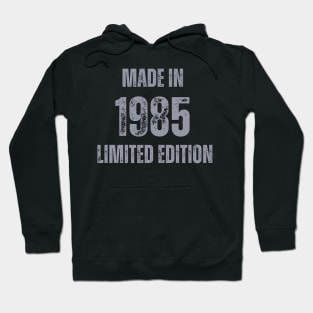 Vintage Made in 1985 , Limited Edition  , Gift for Mom Dad Birthday Hoodie